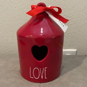 Rae Dunn Love Birdhouse